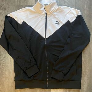 Puma Black and White Sports Jacket